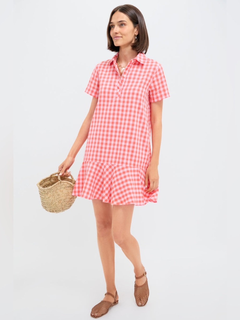 Tuckernuck May Seersucker short sleeve dress